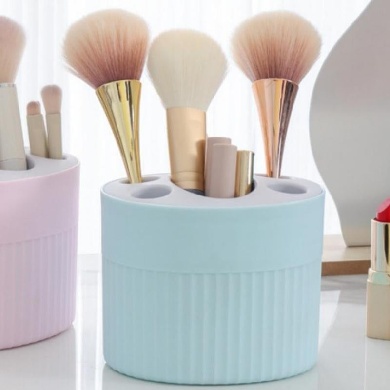 Toothbrush Holder, Household Toothbrush Storage Box, Multifunctional Toothpaste Toothbrush Container, Desktop Makeup Brush Holder