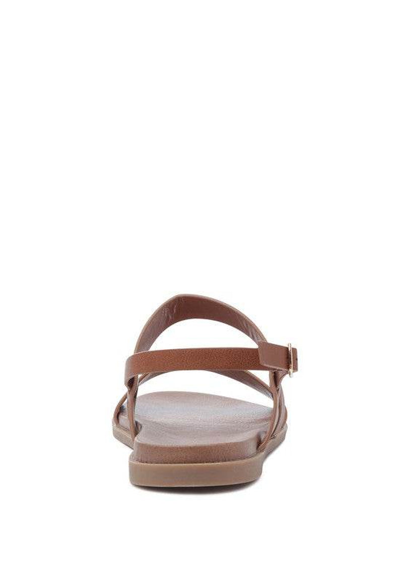 Miya Strappy Slingback Flat Sandal