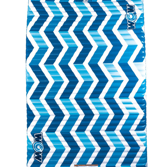 WOW Watersports Blue Chevron Water Walkway, Connects by Zipper