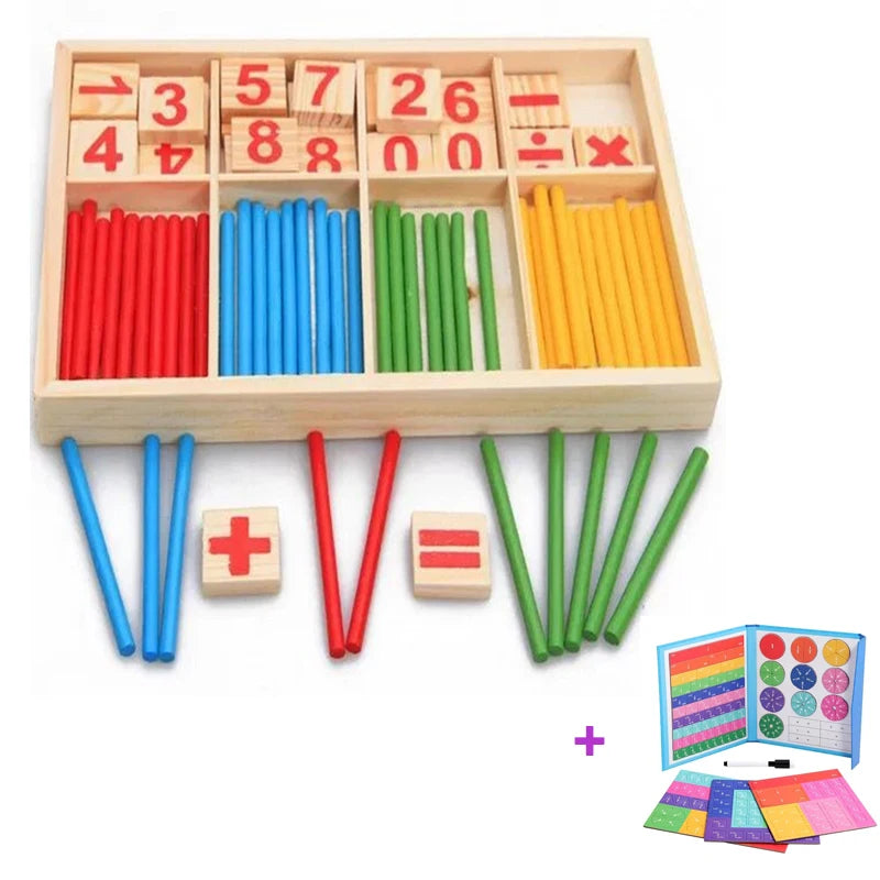 Magnetic Fraction Puzzles for Math Mastery Montessori Enlightenment with Fun Arithmetic Teaching Aid Cognitive Educational Toys