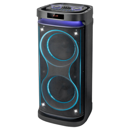 IQ Sound 2X10-Inch Portable Bluetooth DJ Speaker