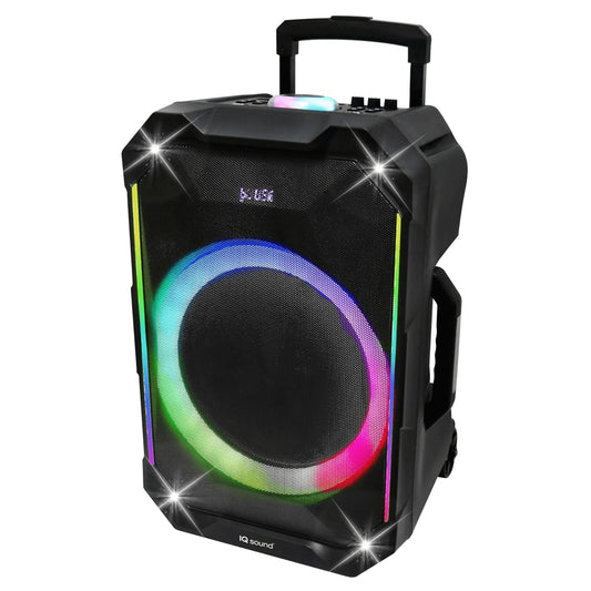 IQ Sound 15-Inch Portable Bluetooth Speaker