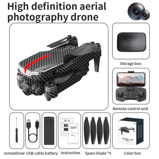 Aerial Drone 2025 C13S Pro GPS Drone 4K UHD EIS Camera 5G Wifi FPV Brushless Motors Optical Flow Obstacle Avoidance Auto Return 360° Stunt Roll Easy Play One Click