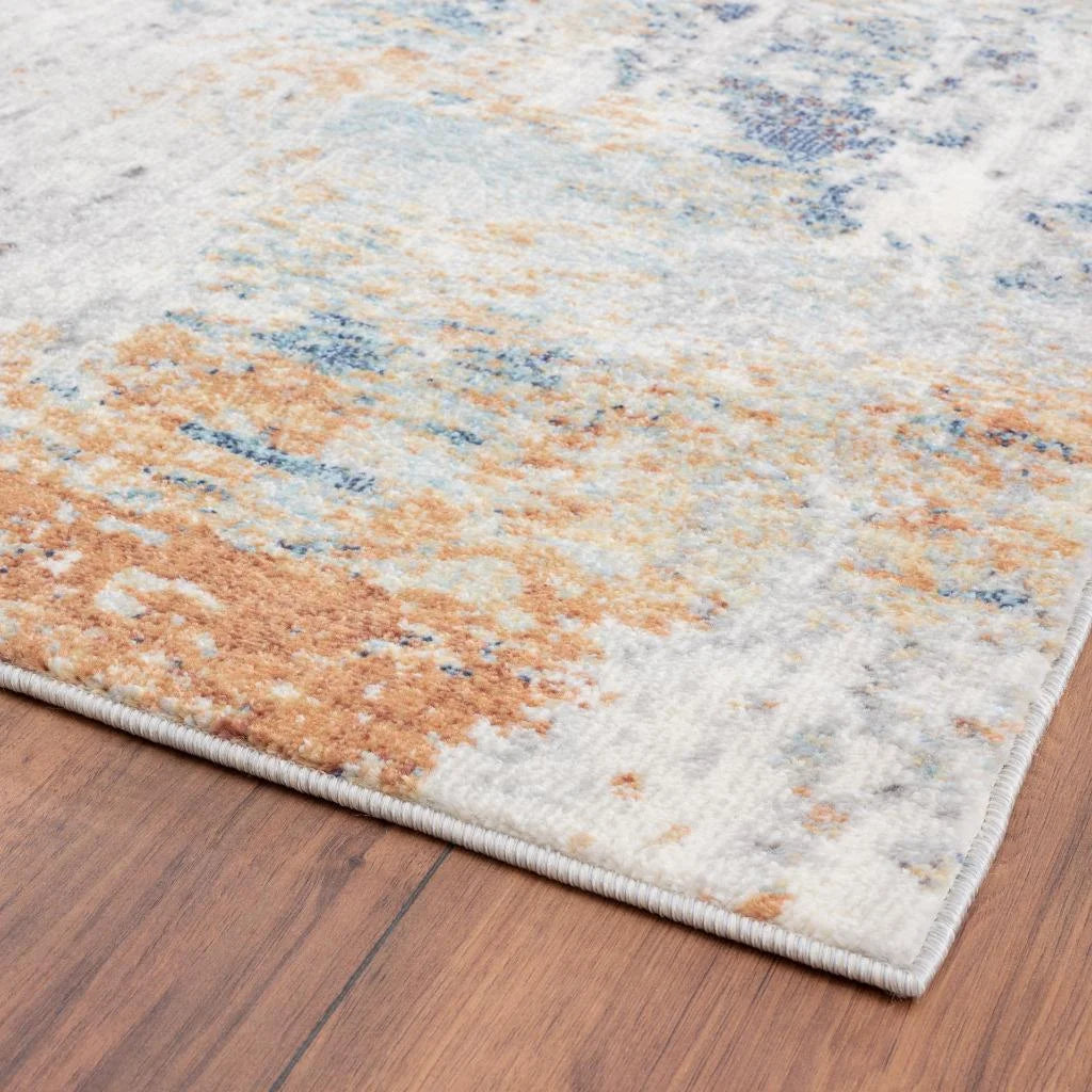 Kingsbury Abstract Area Rug Multicolor 5X7
