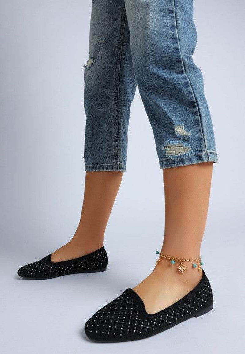 Kyrie Cut Out Detail Ballerinas