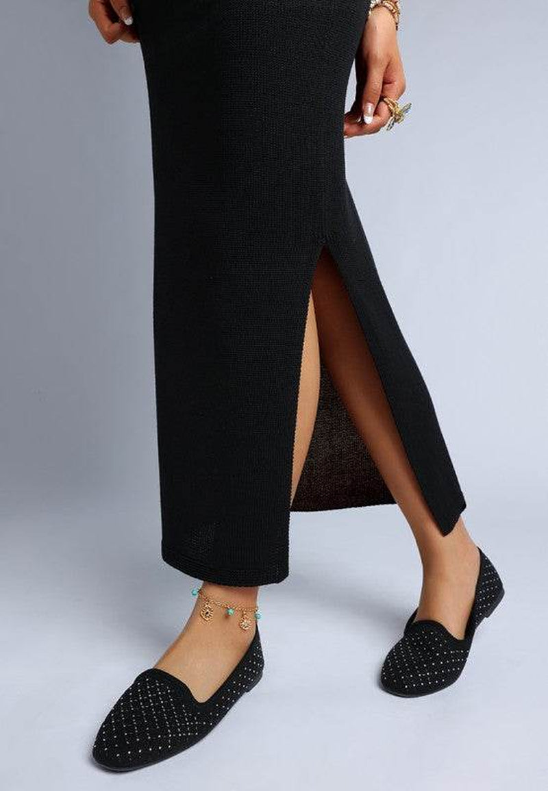 Kyrie Cut Out Detail Ballerinas