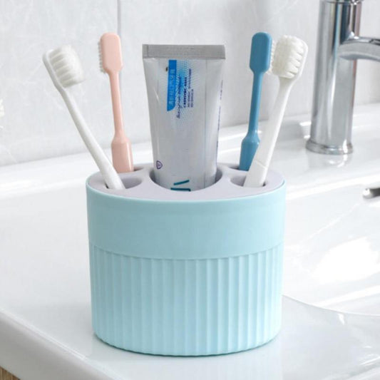 Toothbrush Holder, Household Toothbrush Storage Box, Multifunctional Toothpaste Toothbrush Container, Desktop Makeup Brush Holder