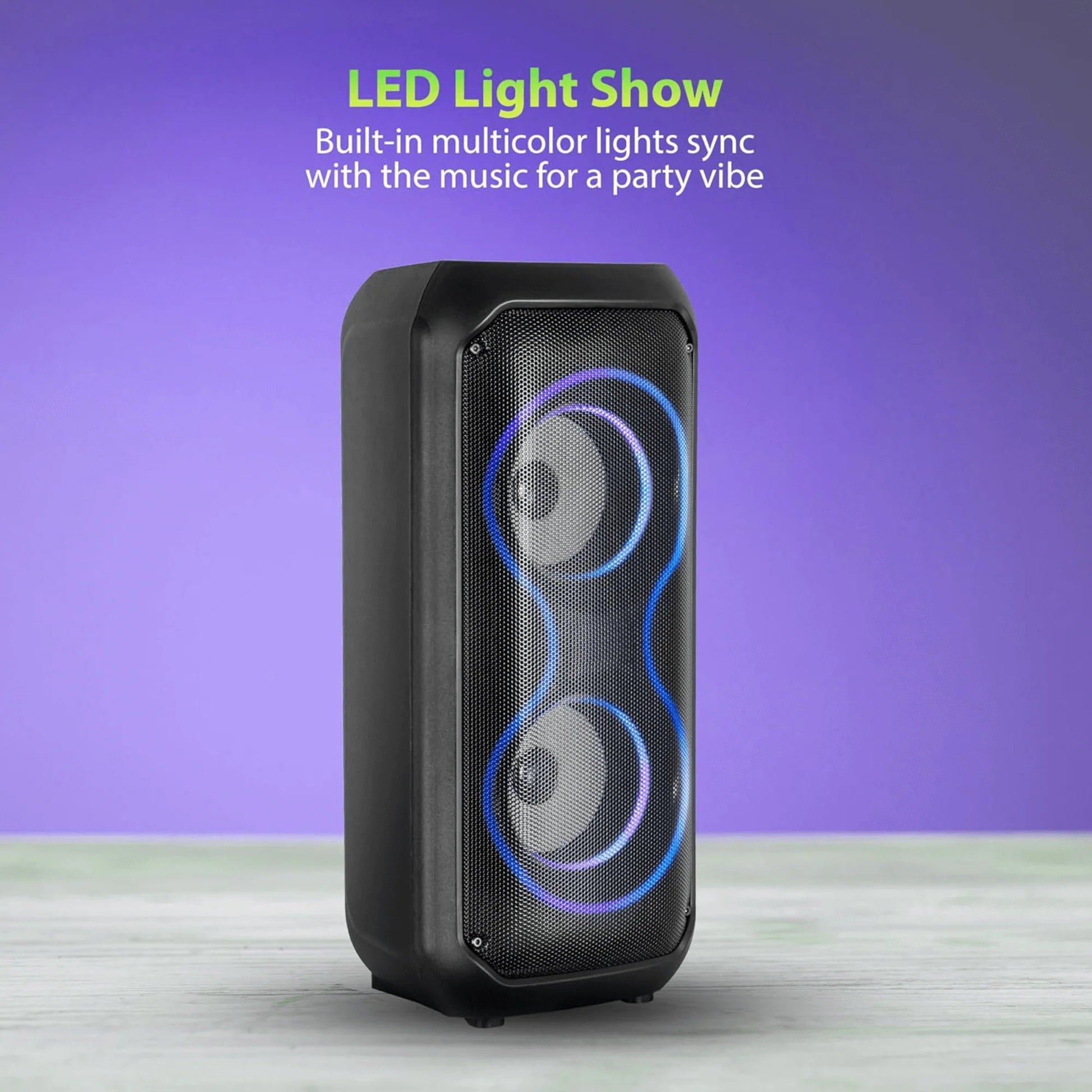 IQ Sound 2X4-Inch High Efficiency Bluetooth Speaker System