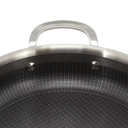 Better Chef 11-Inch 3-Ply Stainless Steel Nonstick Deep Fry Pan with Lid