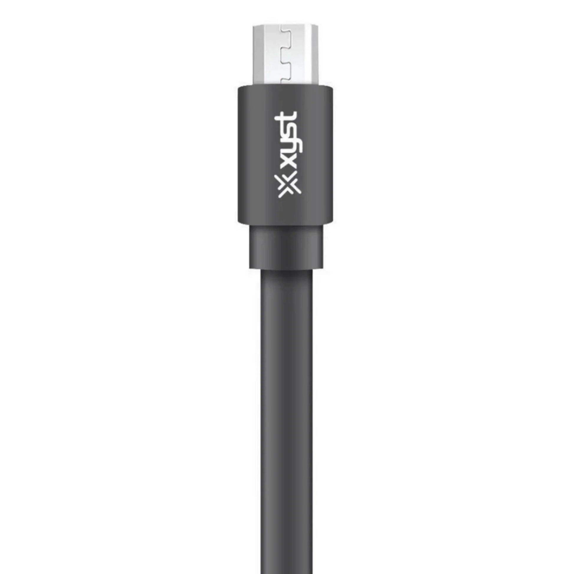 Xyst Charge and Sync USB to Micro USB Flat Cable 4Ft