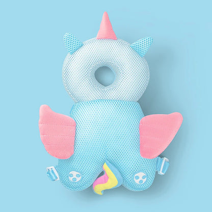 Baby Head Pillow Backpack Baby Walk Anti-Fall Head Pillow Baby Toddler Head Protection Pad Breathable Anti-Collision Artifact
