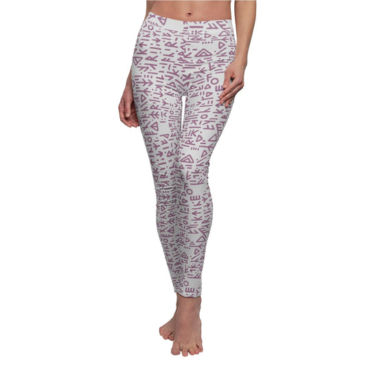 Workout Casual Dual Purpose Leggings TRIBE | Minimal by Queennoble