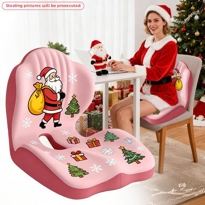 Anti-Slip Memory Foam Seat Cushion, Office and Driving Back Support Cushion, Ergonomic Design, Helps Relieve Body Support Pressure, Priced under $50.