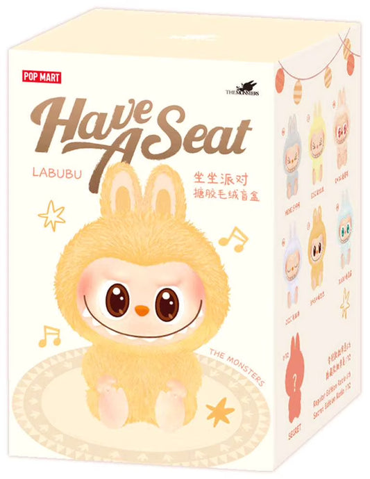 the Monsters (Labubu) Have a Seat Vinyl Plush Blind Box V2 (1 Blind Box)