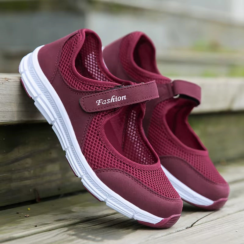Women'S Sneakers Breathable Sneakers Women Shoes Female Mesh Women Summer Shoes Walking Woman Vulcanize Shoes Ladies Sneakers
