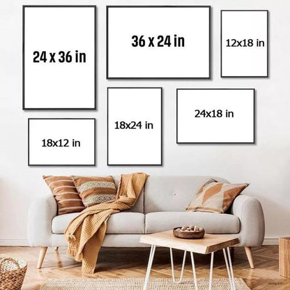 [Sale up to 50%][FR33 SHIPPING] Jesus Walking on Water Print Poster Unframed, Spiritual Wall Decor, Divine Light Modern Print Art