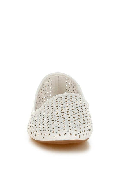 Kyrie Cut Out Detail Ballerinas