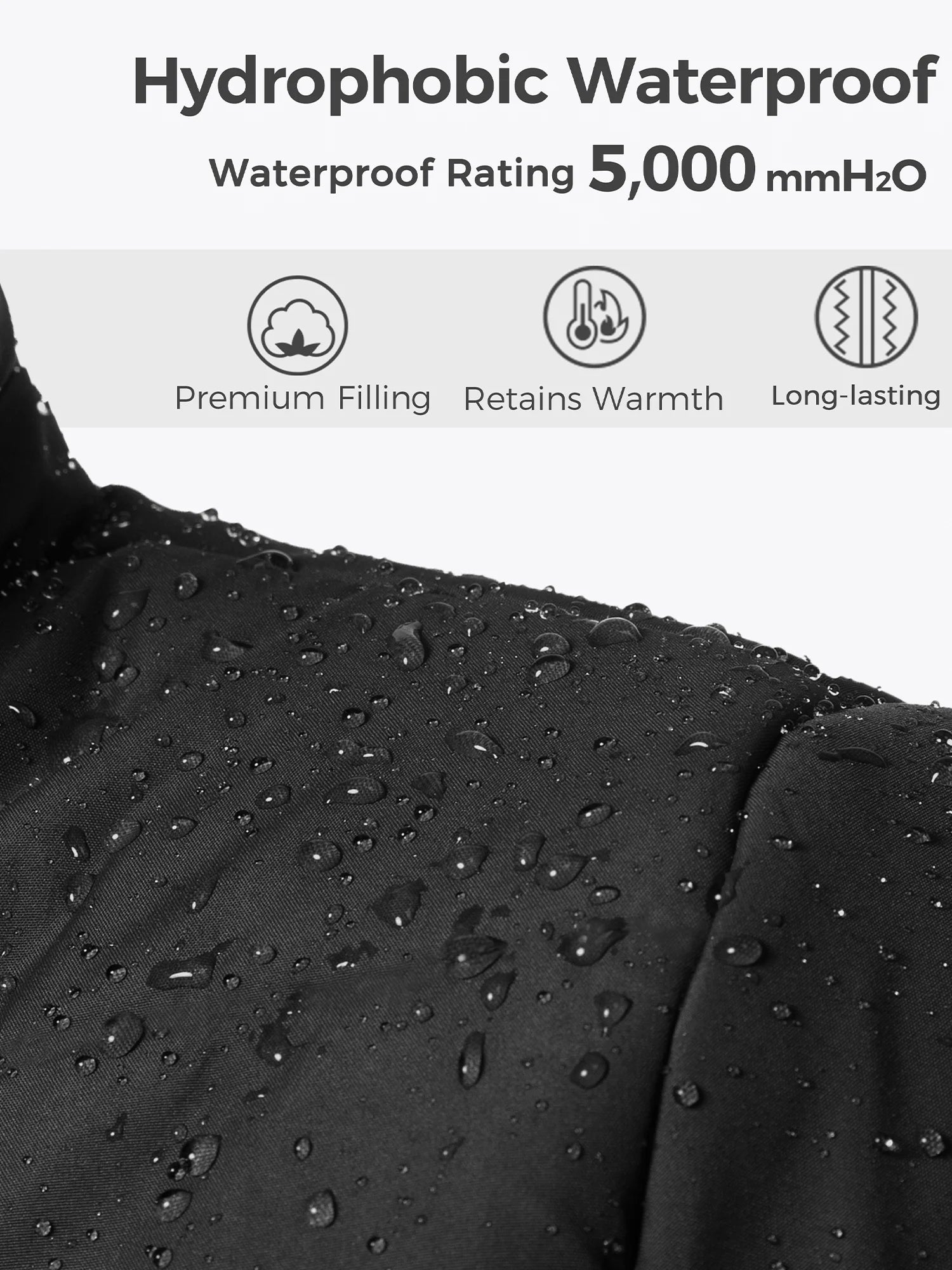 Women'S plus Size Recycled Winter Coat Quilted Waterproof Winter Jacket Hooded Puffer Jacket Black 3X-Large Big